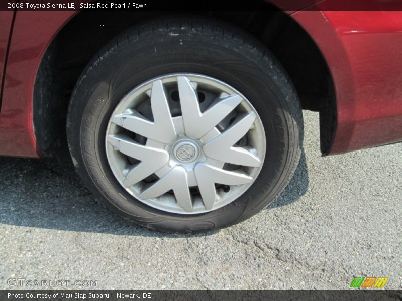 Salsa Red Pearl / Fawn 2008 Toyota Sienna LE