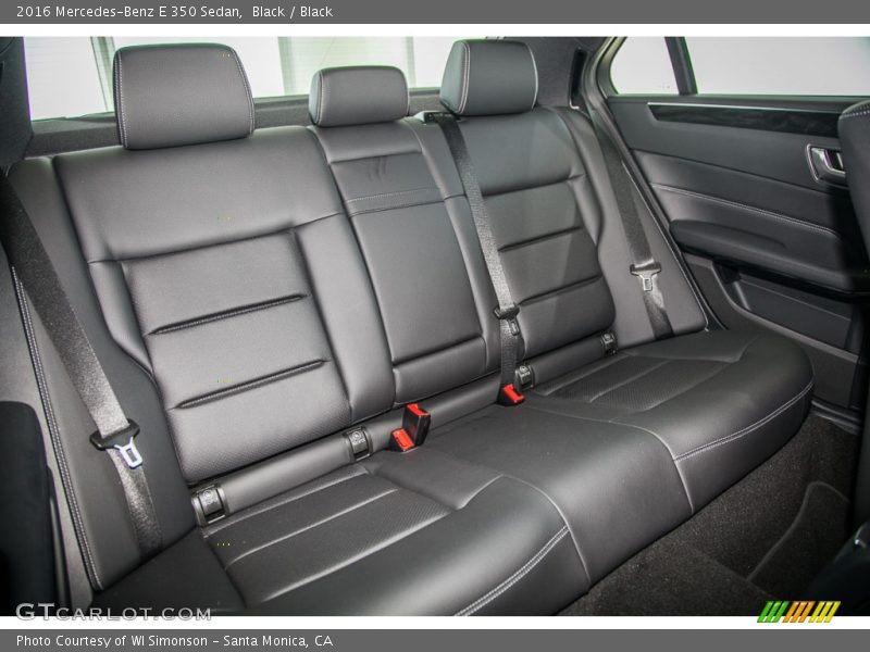 Black / Black 2016 Mercedes-Benz E 350 Sedan