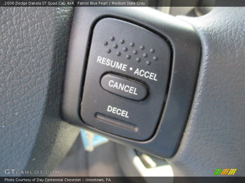 Patriot Blue Pearl / Medium Slate Gray 2006 Dodge Dakota ST Quad Cab 4x4