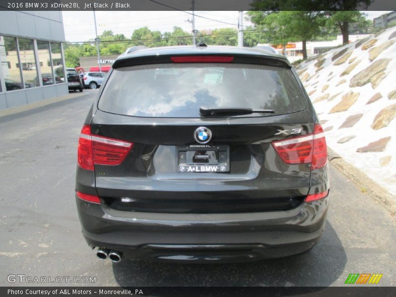 Jet Black / Black 2016 BMW X3 xDrive28i