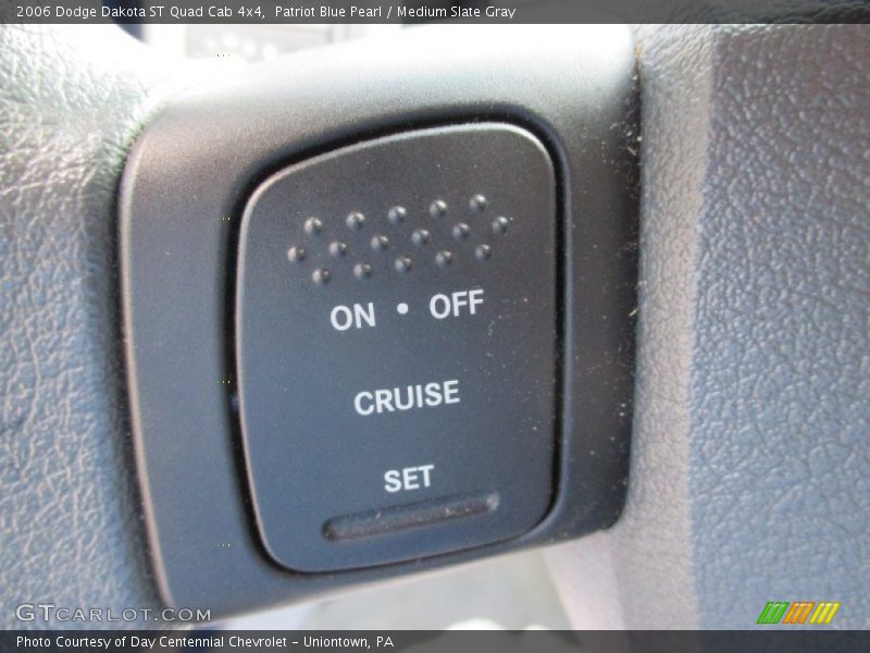 Patriot Blue Pearl / Medium Slate Gray 2006 Dodge Dakota ST Quad Cab 4x4