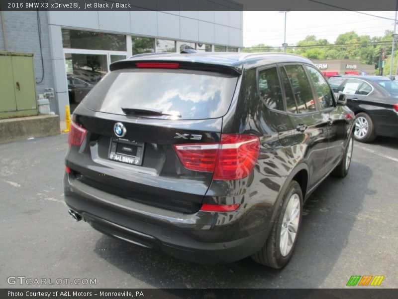 Jet Black / Black 2016 BMW X3 xDrive28i