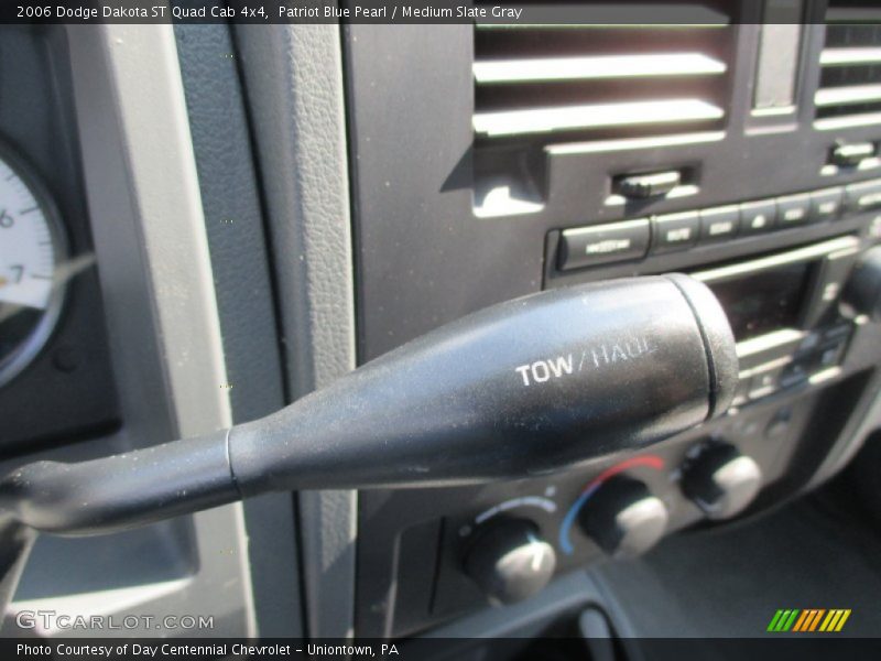 Patriot Blue Pearl / Medium Slate Gray 2006 Dodge Dakota ST Quad Cab 4x4