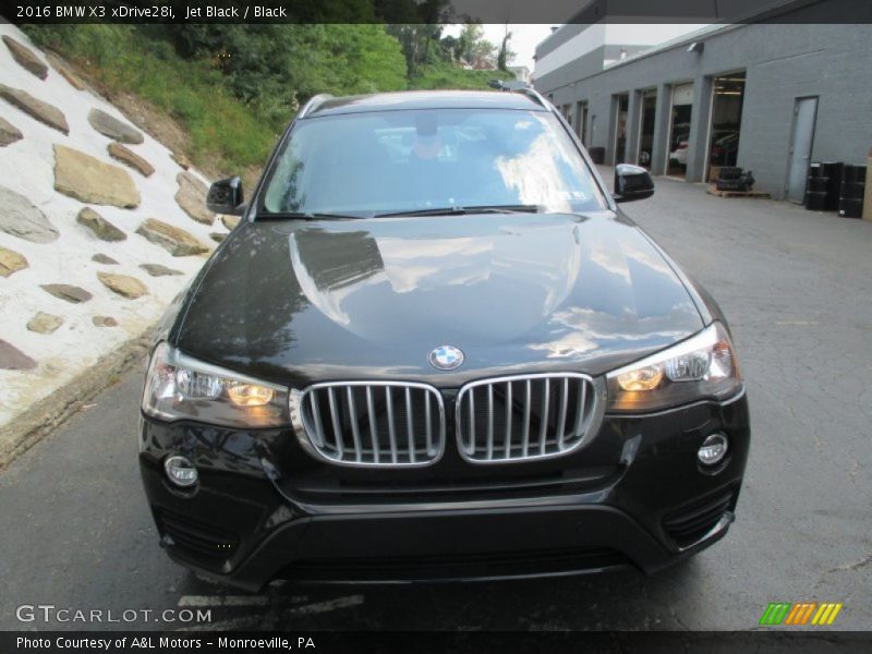 Jet Black / Black 2016 BMW X3 xDrive28i
