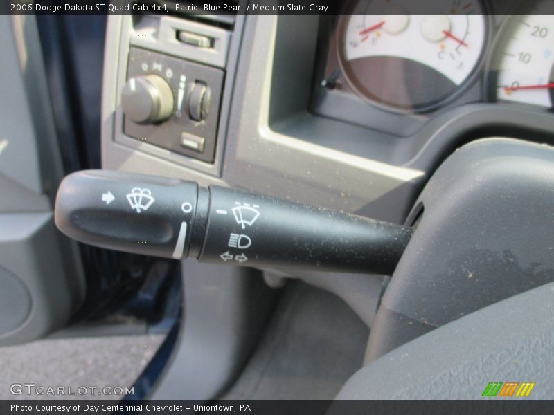 Patriot Blue Pearl / Medium Slate Gray 2006 Dodge Dakota ST Quad Cab 4x4