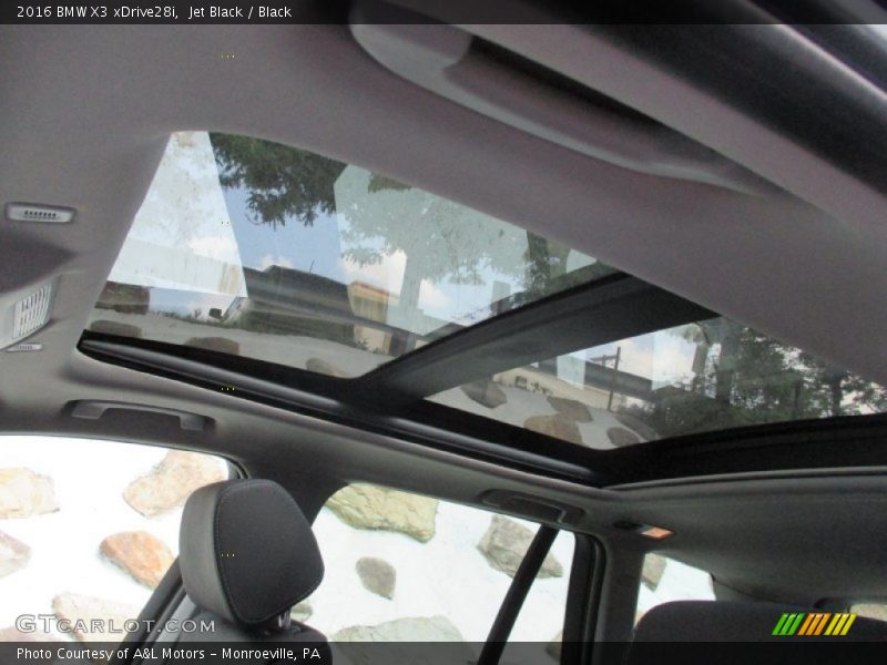 Jet Black / Black 2016 BMW X3 xDrive28i