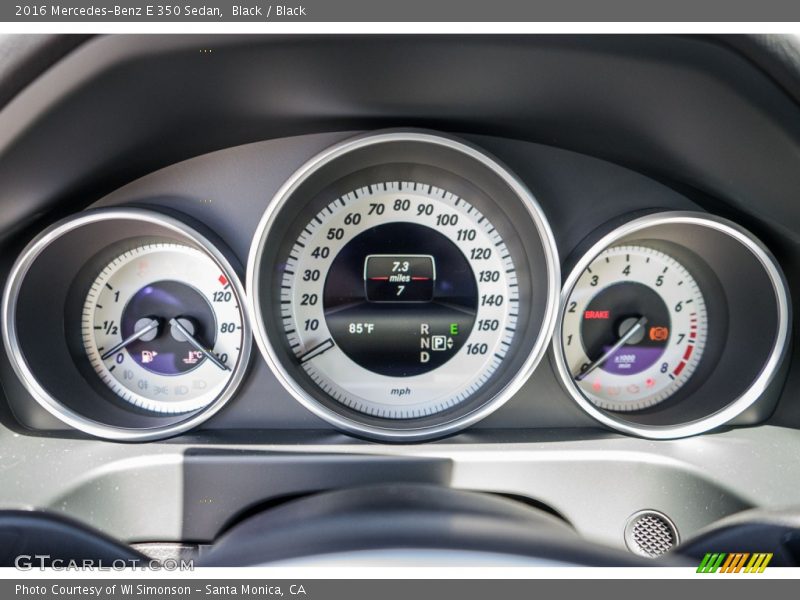 Black / Black 2016 Mercedes-Benz E 350 Sedan
