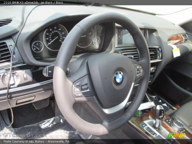 Jet Black / Black 2016 BMW X3 xDrive28i