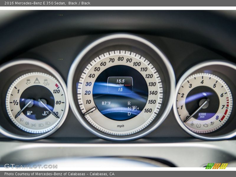 Black / Black 2016 Mercedes-Benz E 350 Sedan