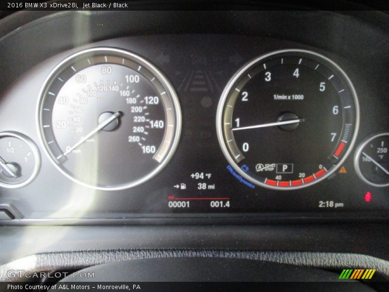 Jet Black / Black 2016 BMW X3 xDrive28i
