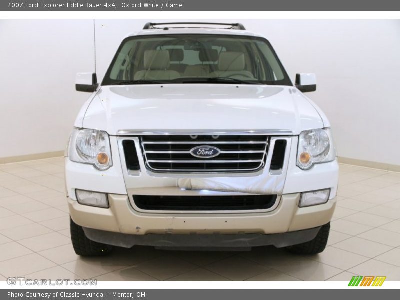 Oxford White / Camel 2007 Ford Explorer Eddie Bauer 4x4