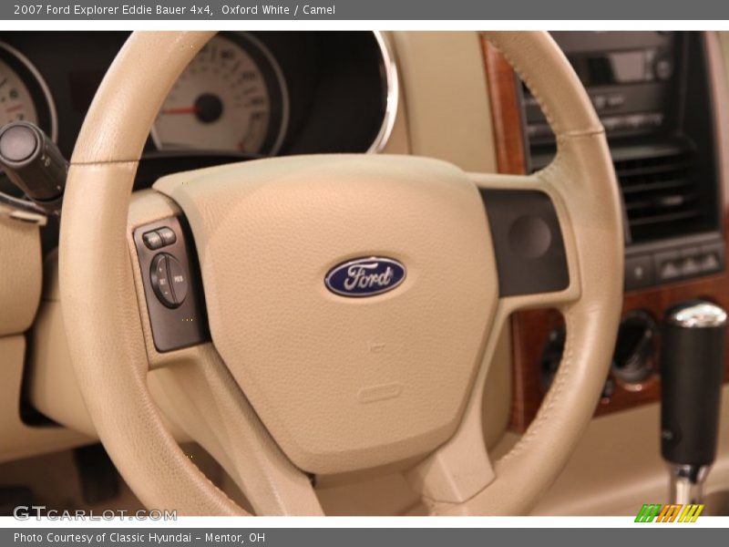 Oxford White / Camel 2007 Ford Explorer Eddie Bauer 4x4