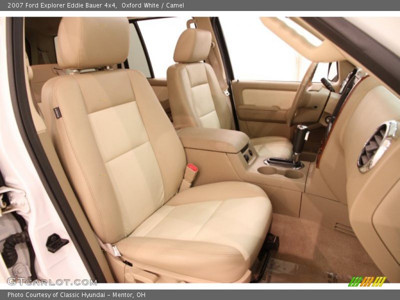 Oxford White / Camel 2007 Ford Explorer Eddie Bauer 4x4