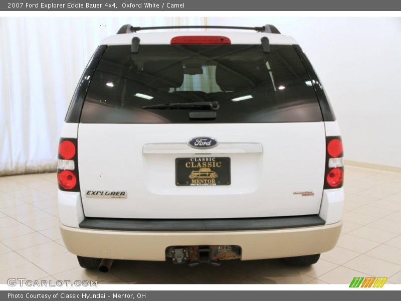 Oxford White / Camel 2007 Ford Explorer Eddie Bauer 4x4