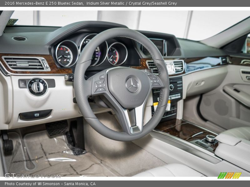  2016 E 250 Bluetec Sedan Crystal Grey/Seashell Grey Interior