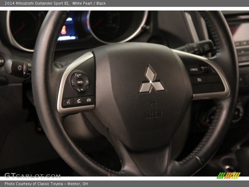 White Pearl / Black 2014 Mitsubishi Outlander Sport ES