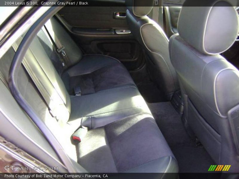 Graphite Gray Pearl / Black 2004 Lexus IS 300