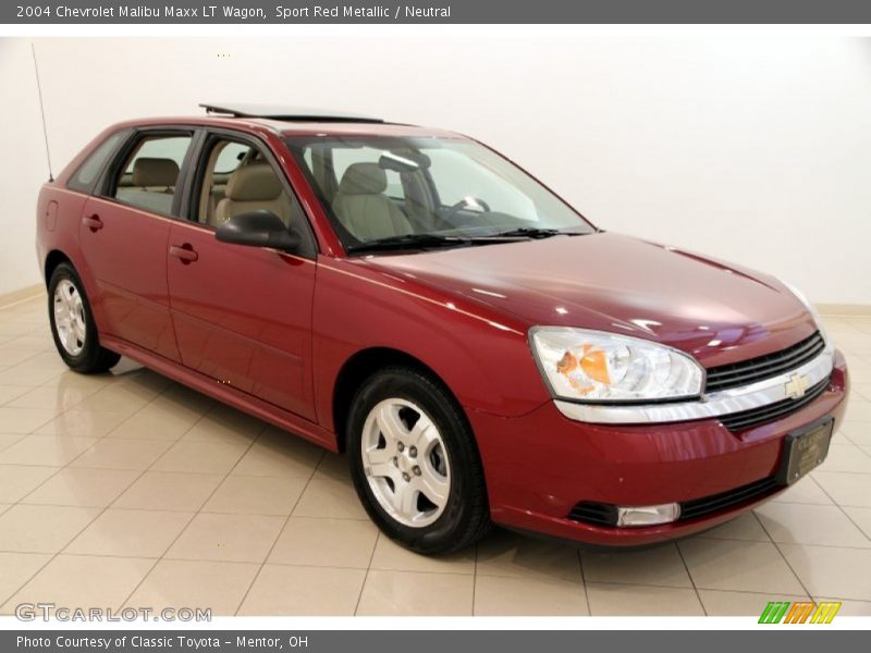 Sport Red Metallic / Neutral 2004 Chevrolet Malibu Maxx LT Wagon
