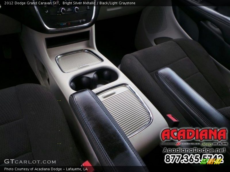 Bright Silver Metallic / Black/Light Graystone 2012 Dodge Grand Caravan SXT