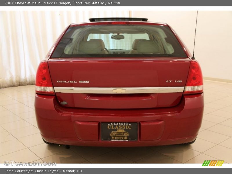 Sport Red Metallic / Neutral 2004 Chevrolet Malibu Maxx LT Wagon