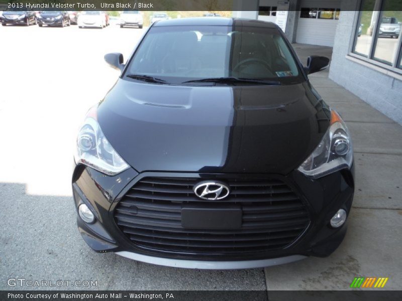 Ultra Black / Black 2013 Hyundai Veloster Turbo