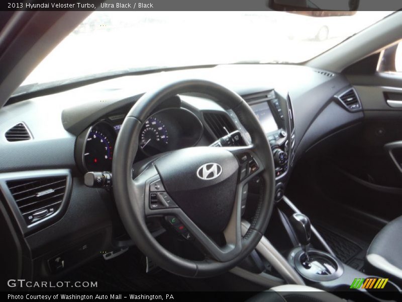 Ultra Black / Black 2013 Hyundai Veloster Turbo