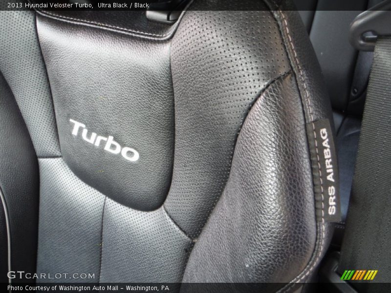 Ultra Black / Black 2013 Hyundai Veloster Turbo