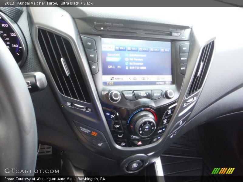 Ultra Black / Black 2013 Hyundai Veloster Turbo