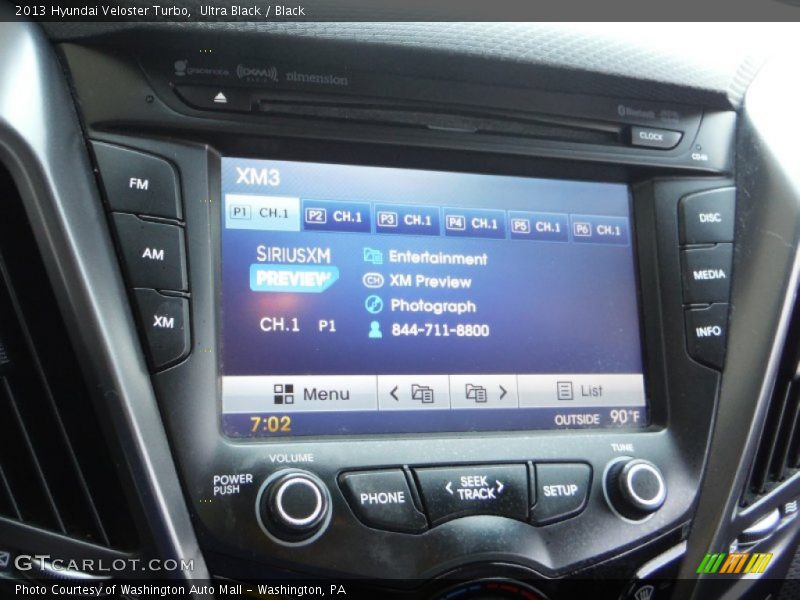 Ultra Black / Black 2013 Hyundai Veloster Turbo