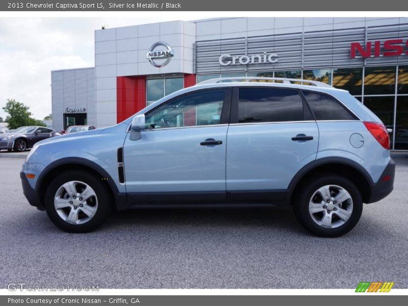 Silver Ice Metallic / Black 2013 Chevrolet Captiva Sport LS