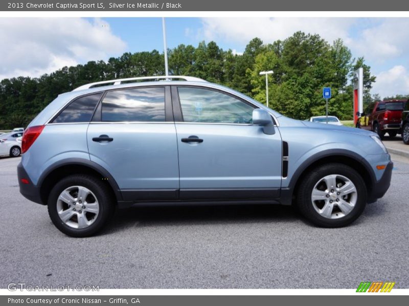 Silver Ice Metallic / Black 2013 Chevrolet Captiva Sport LS