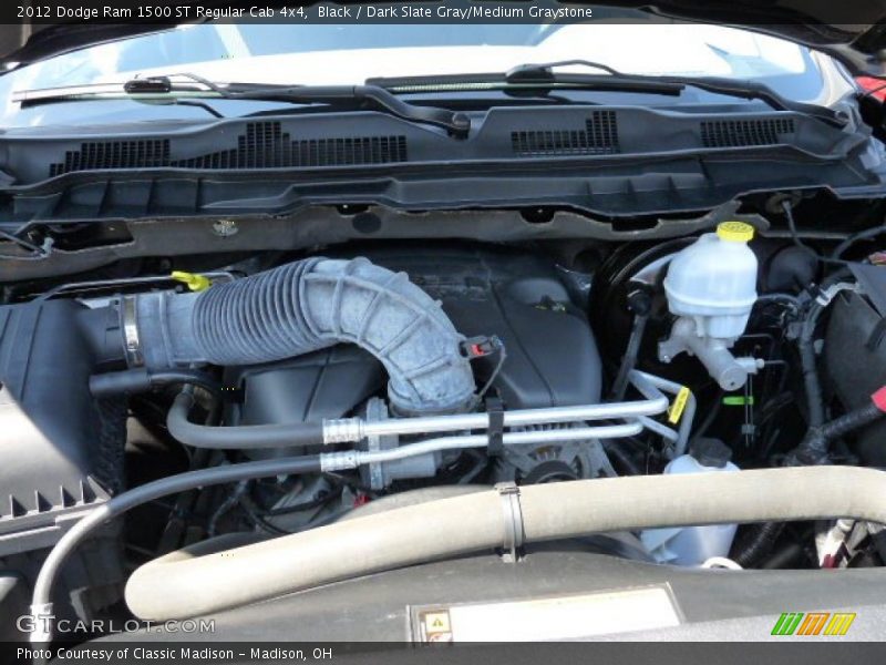 Black / Dark Slate Gray/Medium Graystone 2012 Dodge Ram 1500 ST Regular Cab 4x4