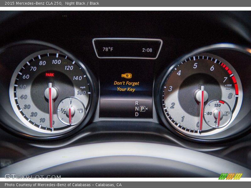 Night Black / Black 2015 Mercedes-Benz CLA 250