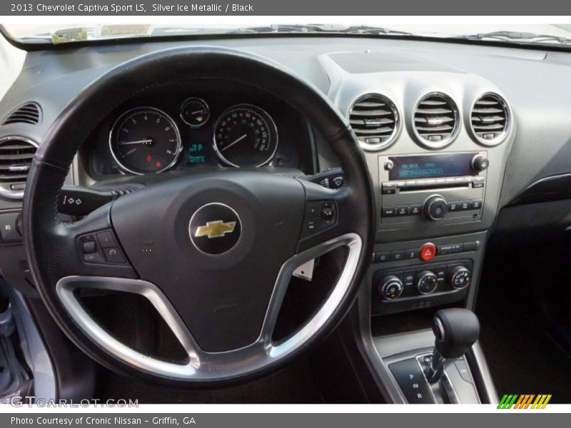 Silver Ice Metallic / Black 2013 Chevrolet Captiva Sport LS