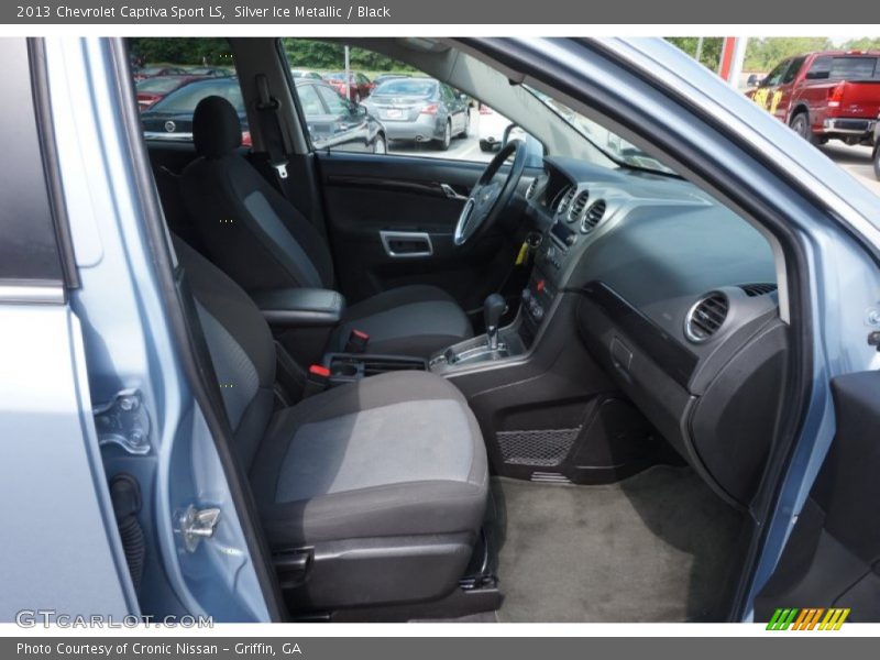 Silver Ice Metallic / Black 2013 Chevrolet Captiva Sport LS