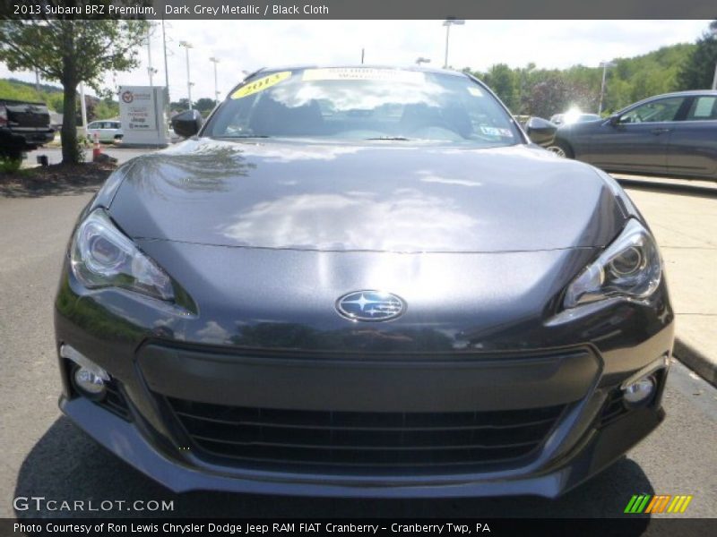 Dark Grey Metallic / Black Cloth 2013 Subaru BRZ Premium