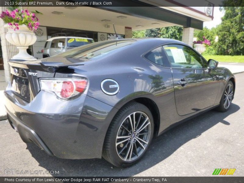 Dark Grey Metallic / Black Cloth 2013 Subaru BRZ Premium