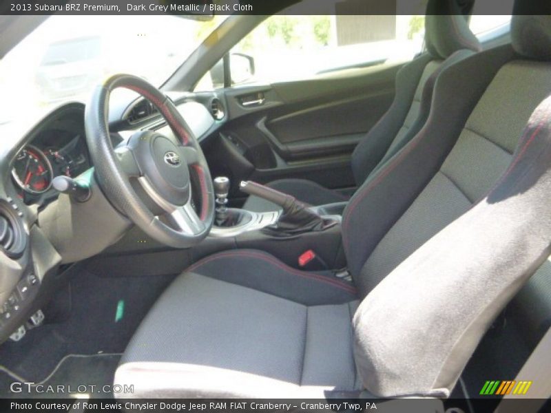 Dark Grey Metallic / Black Cloth 2013 Subaru BRZ Premium