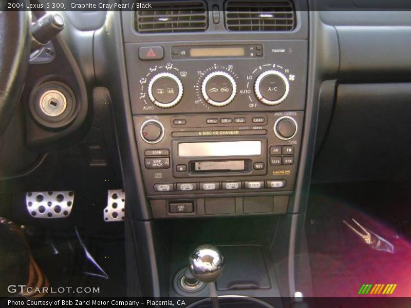 Graphite Gray Pearl / Black 2004 Lexus IS 300