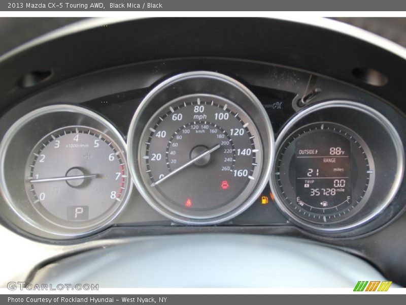 Black Mica / Black 2013 Mazda CX-5 Touring AWD