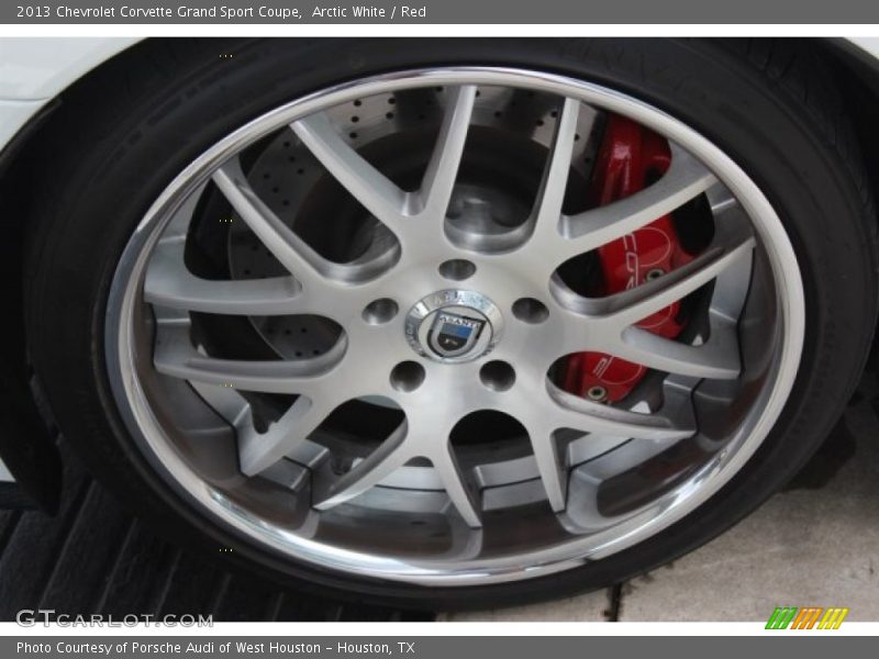 Custom Wheels of 2013 Corvette Grand Sport Coupe