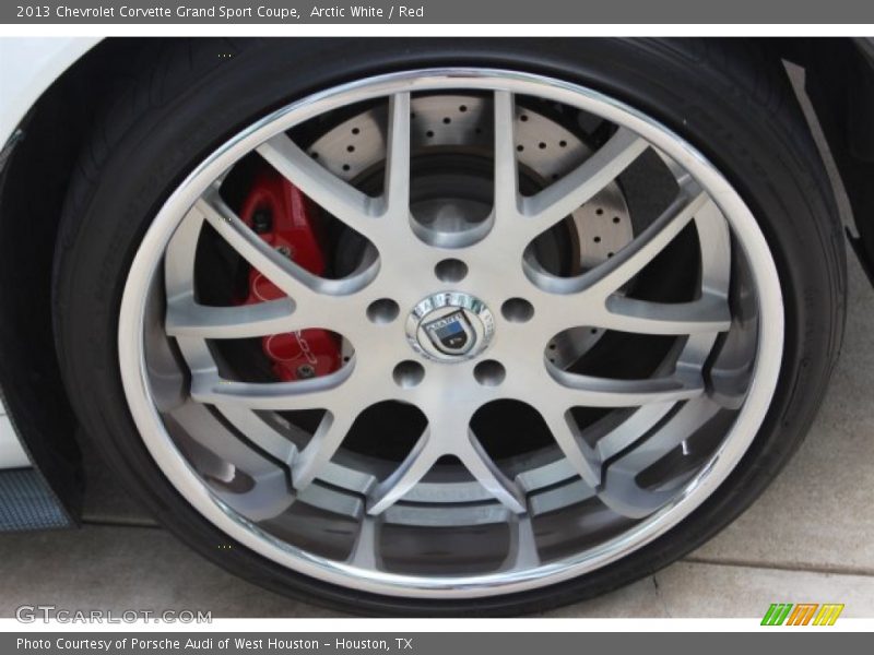 Custom Wheels of 2013 Corvette Grand Sport Coupe