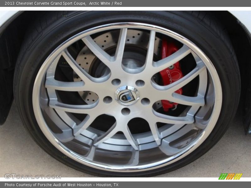 Custom Wheels of 2013 Corvette Grand Sport Coupe