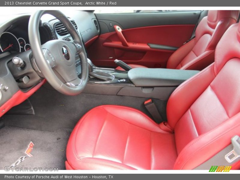 Front Seat of 2013 Corvette Grand Sport Coupe