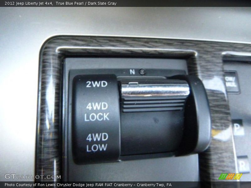 True Blue Pearl / Dark Slate Gray 2012 Jeep Liberty Jet 4x4