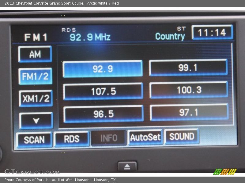 Arctic White / Red 2013 Chevrolet Corvette Grand Sport Coupe