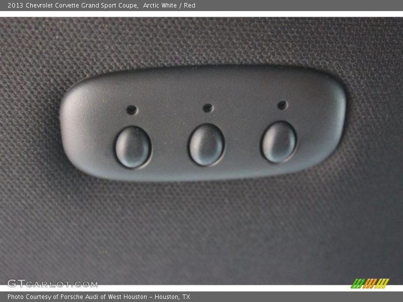Arctic White / Red 2013 Chevrolet Corvette Grand Sport Coupe