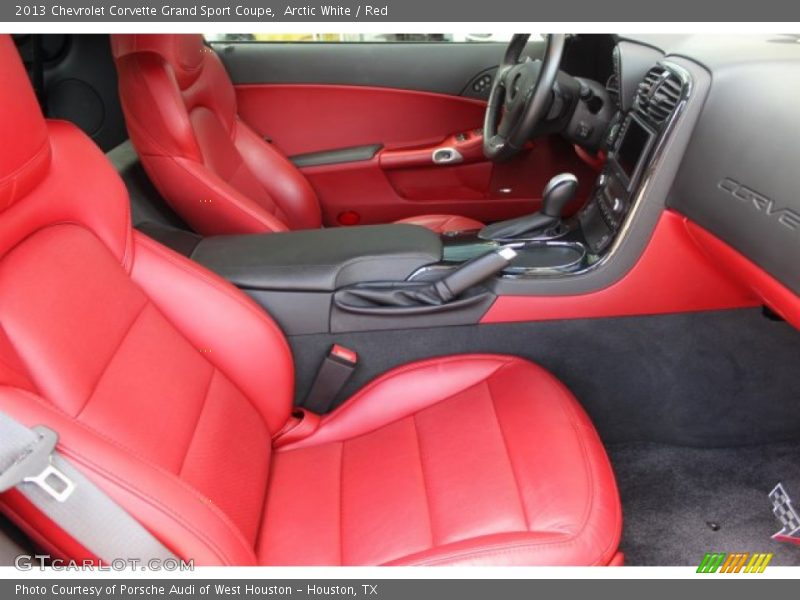 Front Seat of 2013 Corvette Grand Sport Coupe