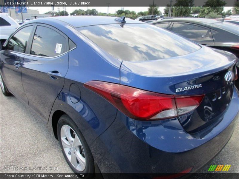 Blue / Black 2016 Hyundai Elantra Value Edition