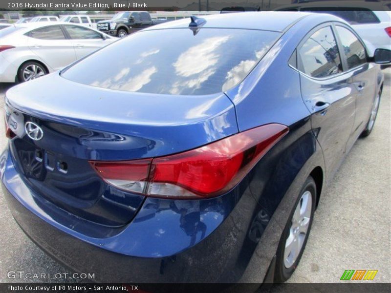 Blue / Black 2016 Hyundai Elantra Value Edition